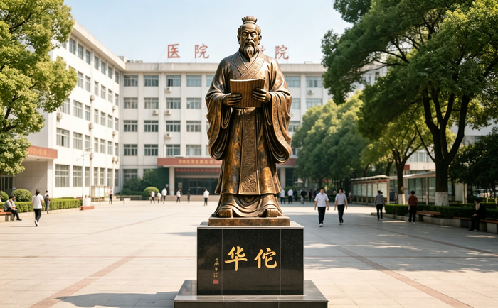 古代名醫定制華佗李時珍站立像