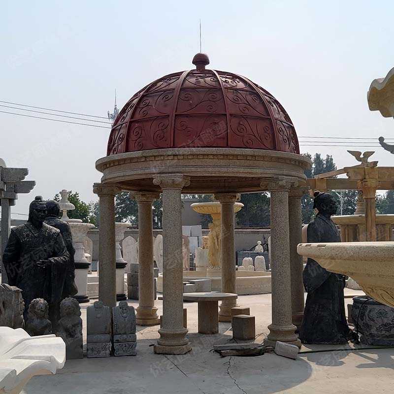 景觀涼亭雕塑，景觀雕塑定制